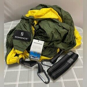 Hammock Songmics Portable Deluxe Nylon & Straps Camping Sleep Hiking Packable